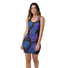 Load image into Gallery viewer, Moody Hydrangeas Dress