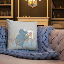 Load image into Gallery viewer, Sweet Painting Dino Pillow