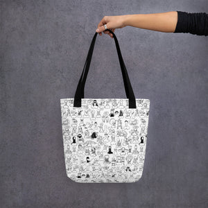 The Doodle Dicks Tote Bag