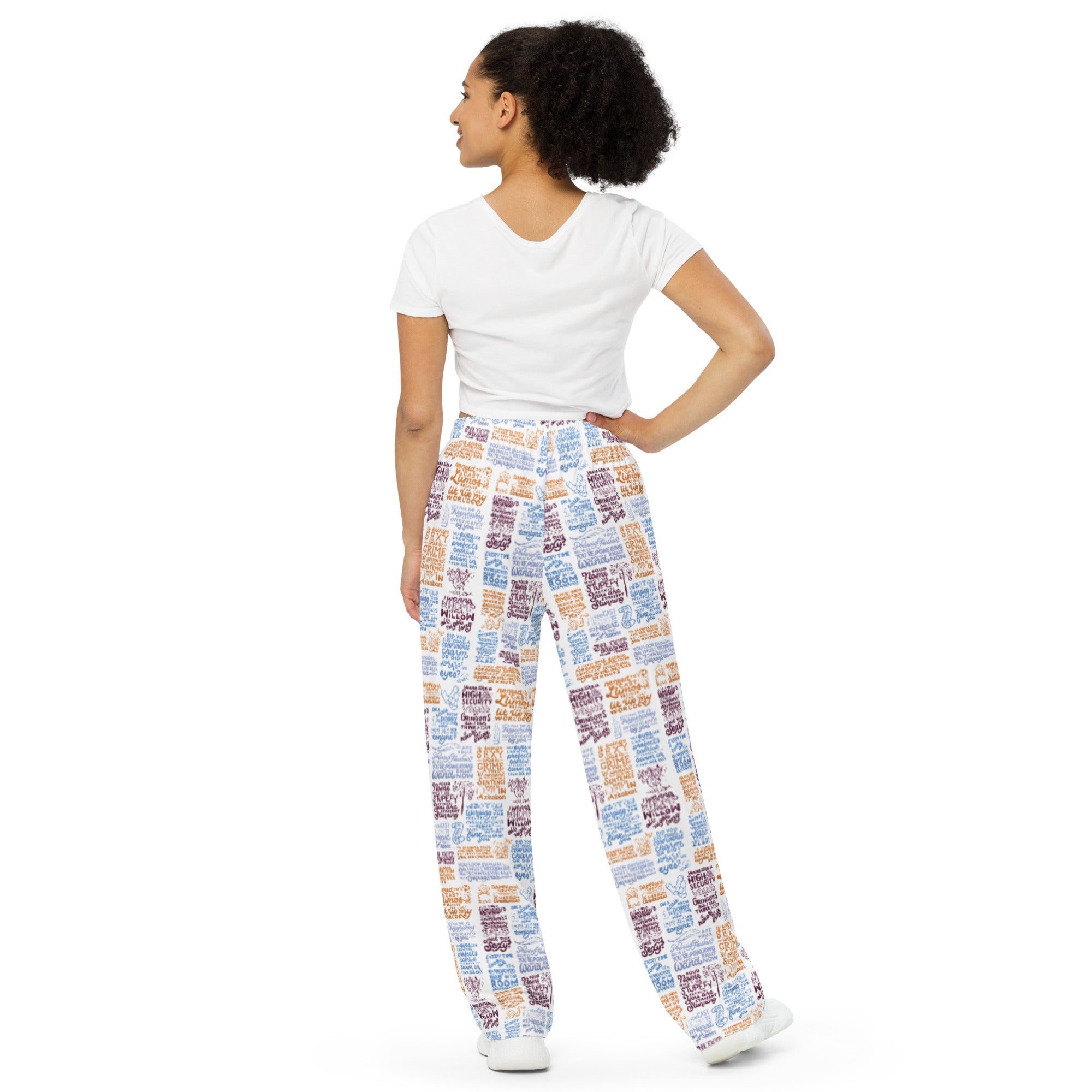 Wizarding Pickup Lines Unisex Wide Pants