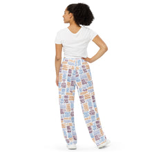 Load image into Gallery viewer, Wizarding Pickup Lines Unisex Wide Pants