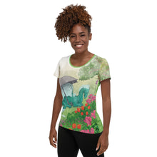 Load image into Gallery viewer, All-Over Print Women&#39;s Athletic T-shirt