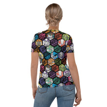 Load image into Gallery viewer, Gamer-Isms Hex AOP Women&#39;s T-shirt