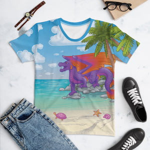 Summer Dragon Women's AOP T-Shirt