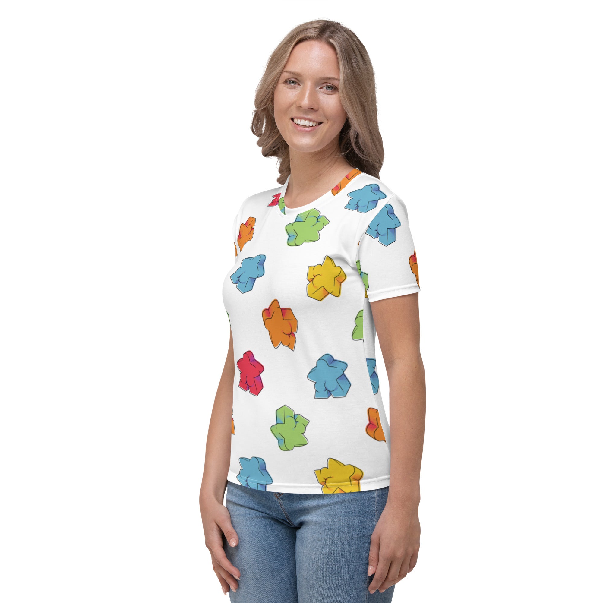 Meeple Butts Everywhere Women's AOP T-Shirt