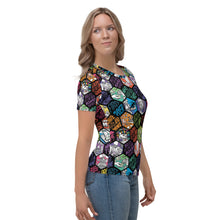 Load image into Gallery viewer, Gamer-Isms Hex AOP Women&#39;s T-shirt