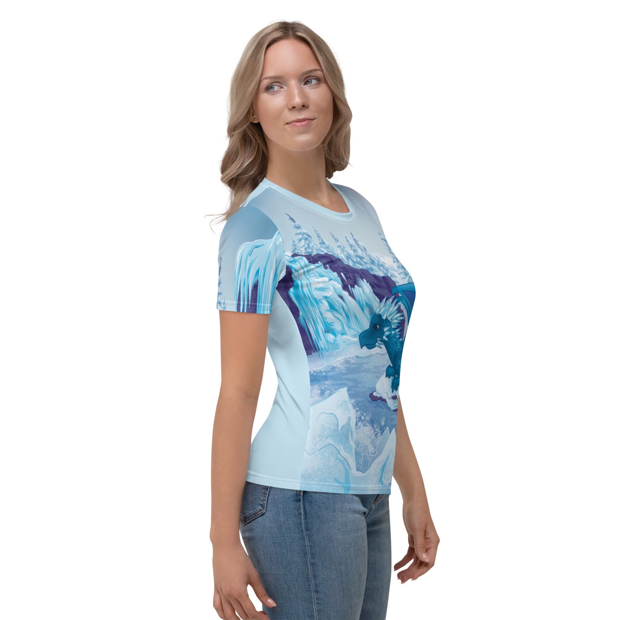 Winter Dragon Women's AOP T-shirt