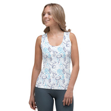 Load image into Gallery viewer, Bookish Doodles V6 Women&#39;s AOP Tank Top