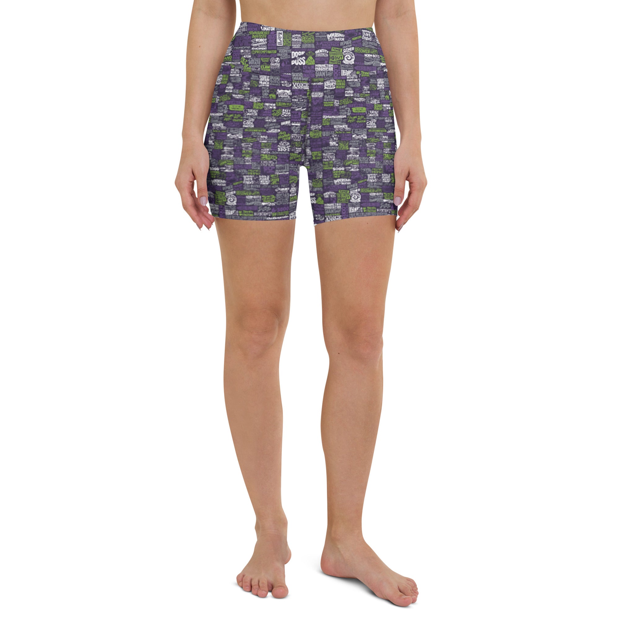 Doof's Inators Yoga Shorts