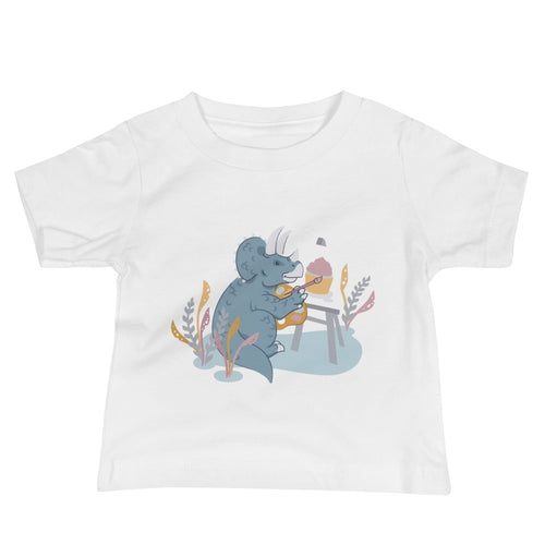 Sweet Painting Dino Baby Tee