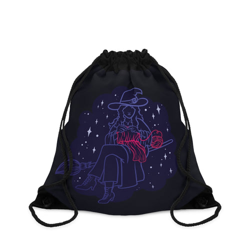 Stitchy Witch Drawstring Bag