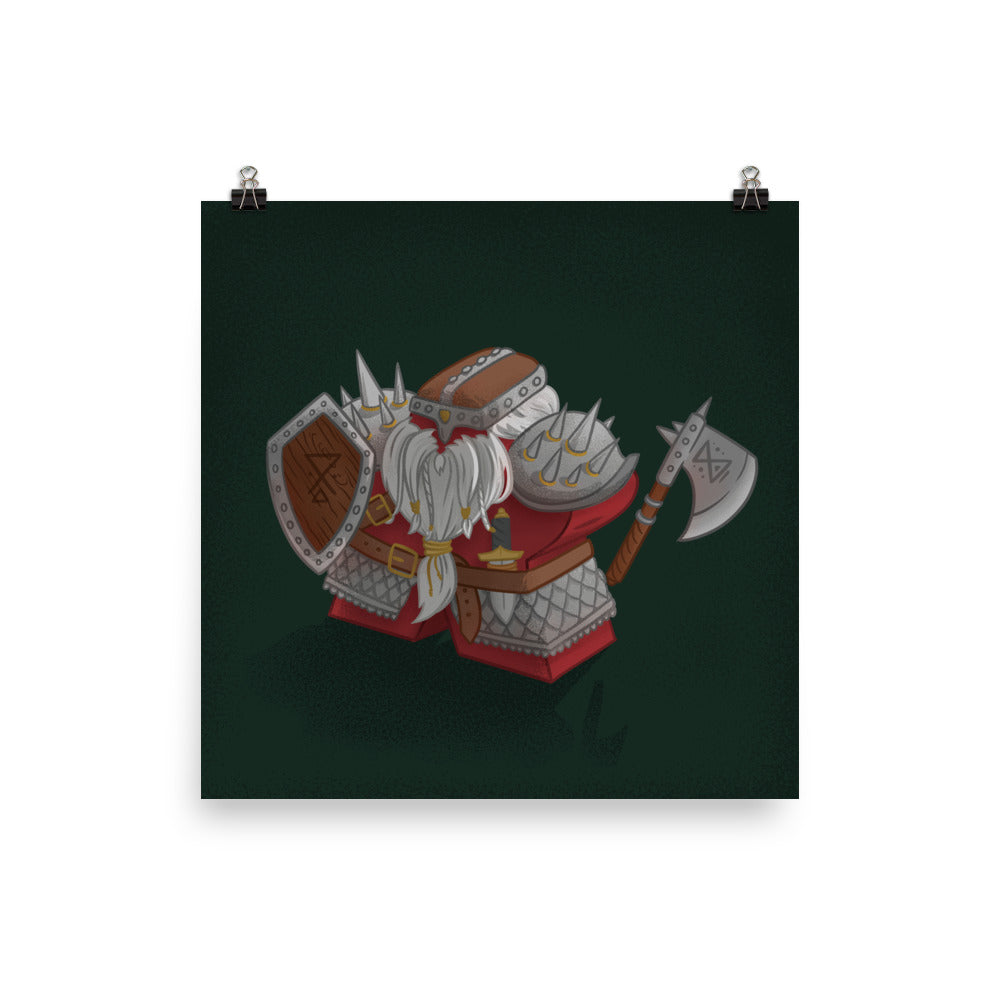 Grognard Meeple Poster