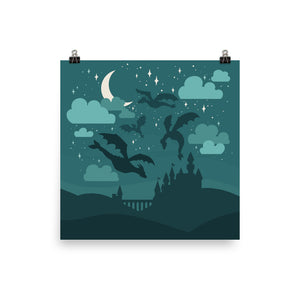 Night Dragon Poster