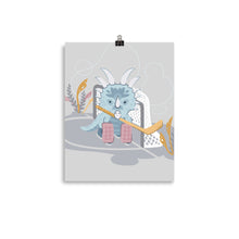 Load image into Gallery viewer, Sweet Hockey Dino Poster