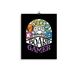 Board Gamer Poster