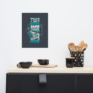 My Board Game Poster