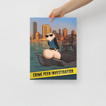 Load image into Gallery viewer, Crime Peen Investigation Poster