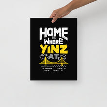 Load image into Gallery viewer, Home is Where Yinz At Poster
