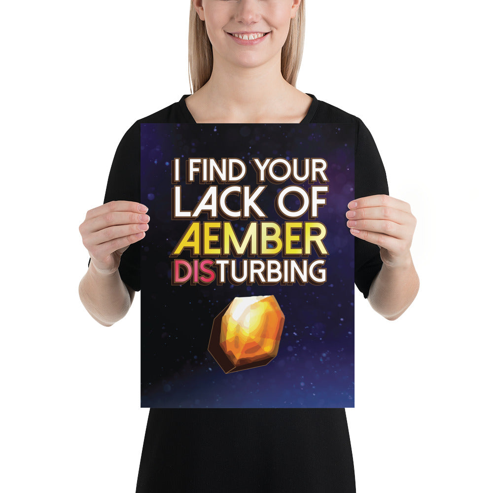 Lack of Aember Poster