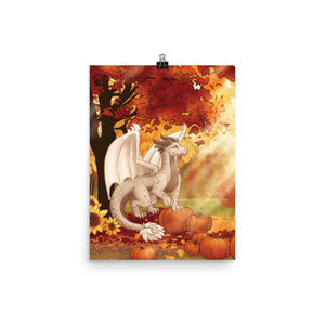 Autumn Dragon Poster