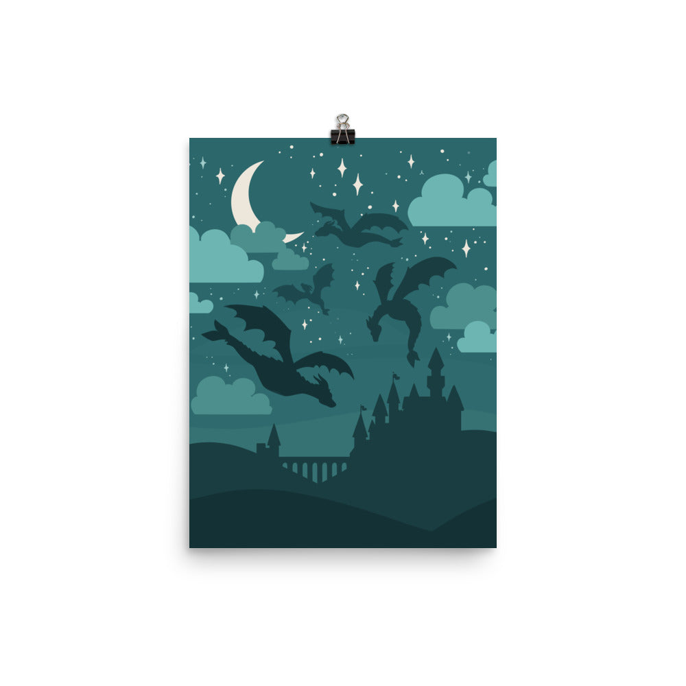 Night Dragon Poster