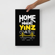 Load image into Gallery viewer, Home is Where Yinz At Poster