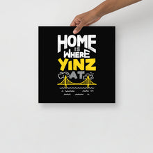 Load image into Gallery viewer, Home is Where Yinz At Poster