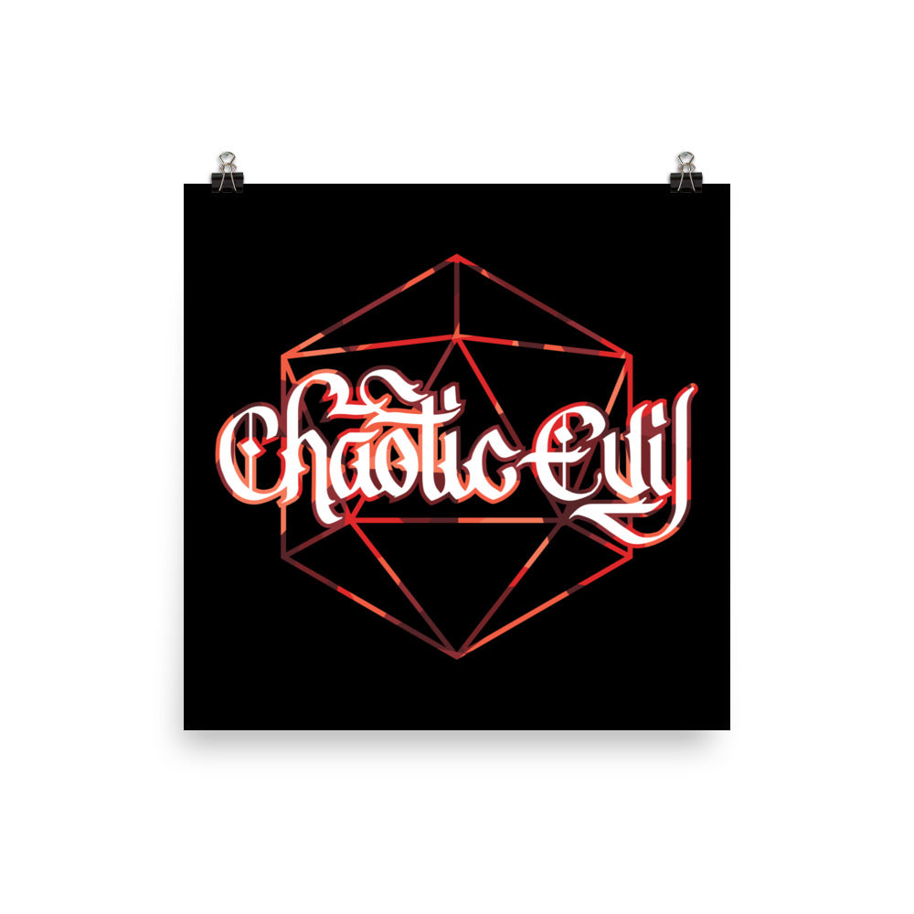 Chaotic Evil Poster