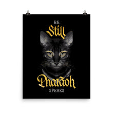 Load image into Gallery viewer, Be Still Pharaoh Speaks Poster