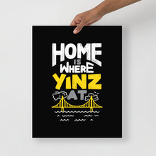 Load image into Gallery viewer, Home is Where Yinz At Poster