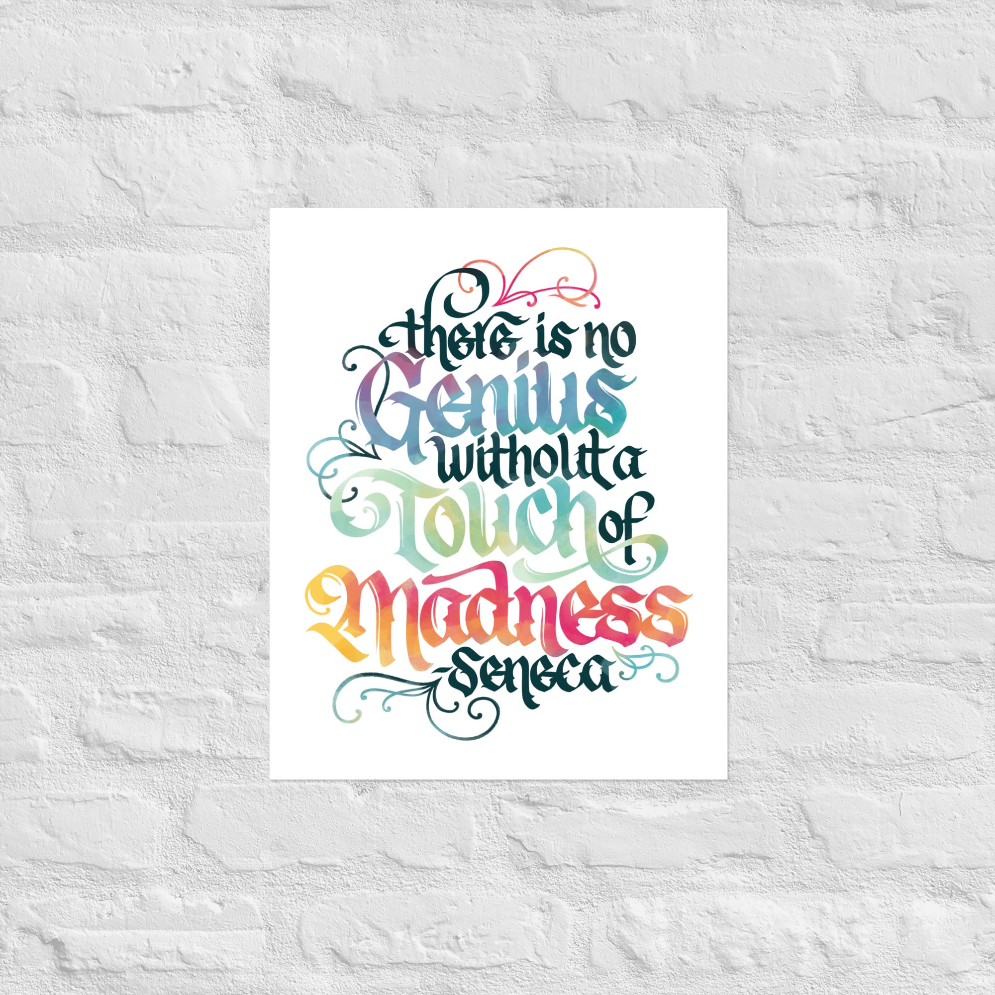 Genius with Madness Poster