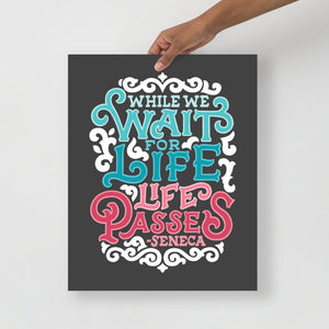 While We Wait For Life Poster