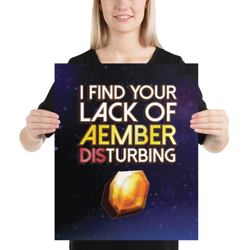 Lack of Aember Poster