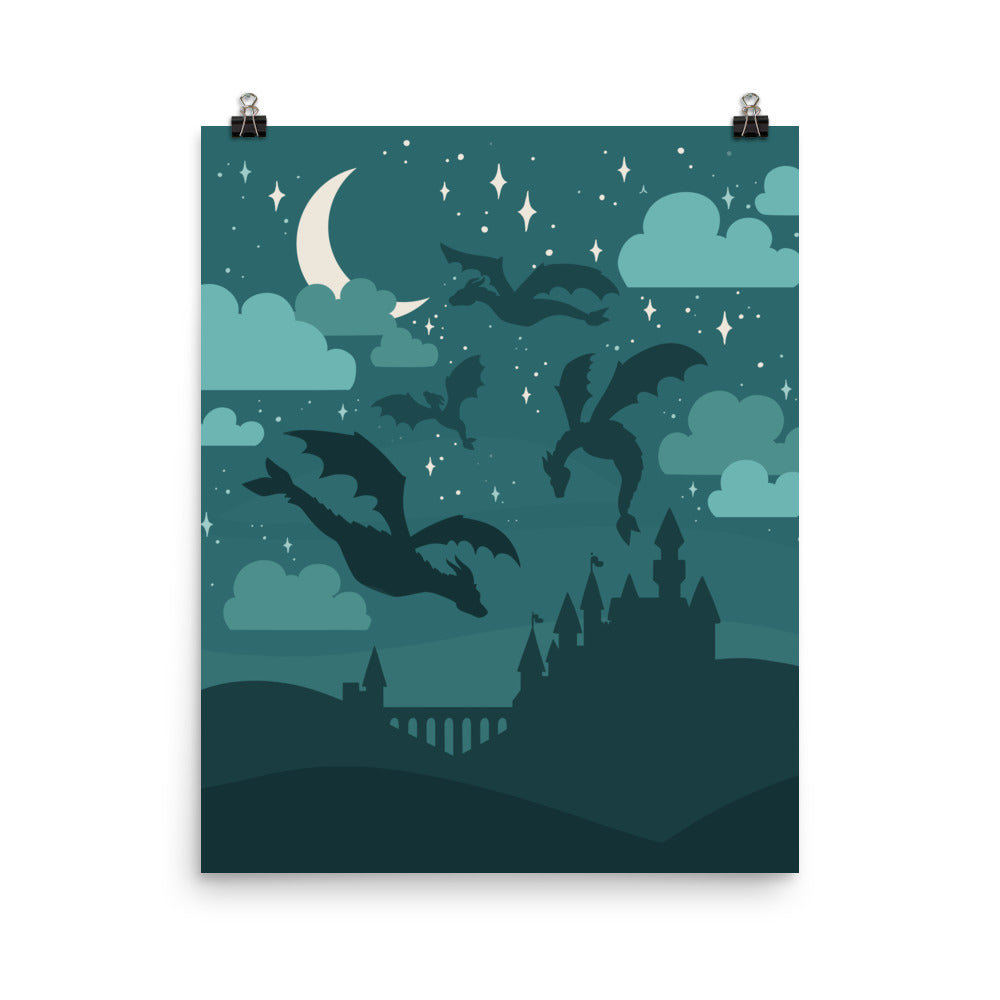 Night Dragon Poster