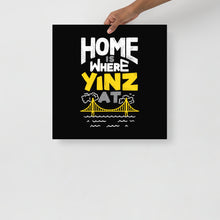 Load image into Gallery viewer, Home is Where Yinz At Poster