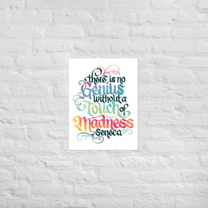 Genius with Madness Poster