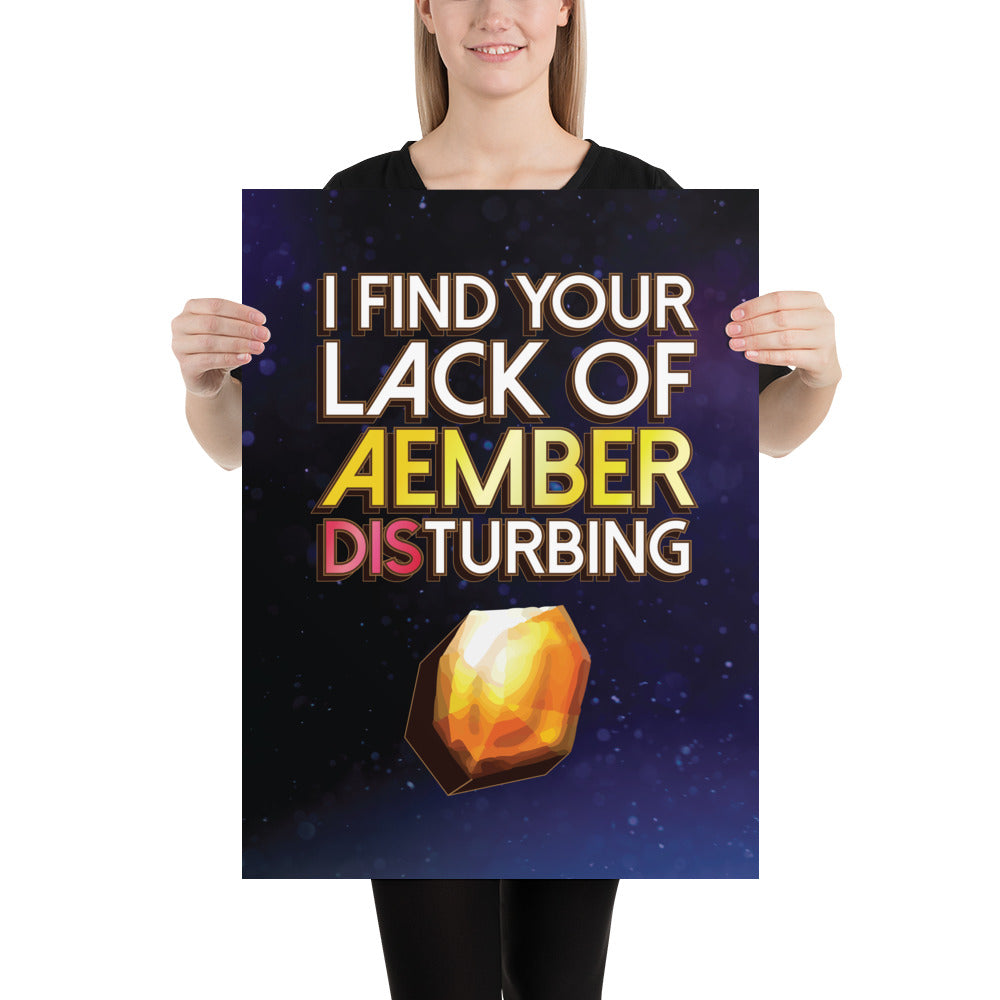 Lack of Aember Poster