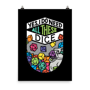 All These Dice Poster