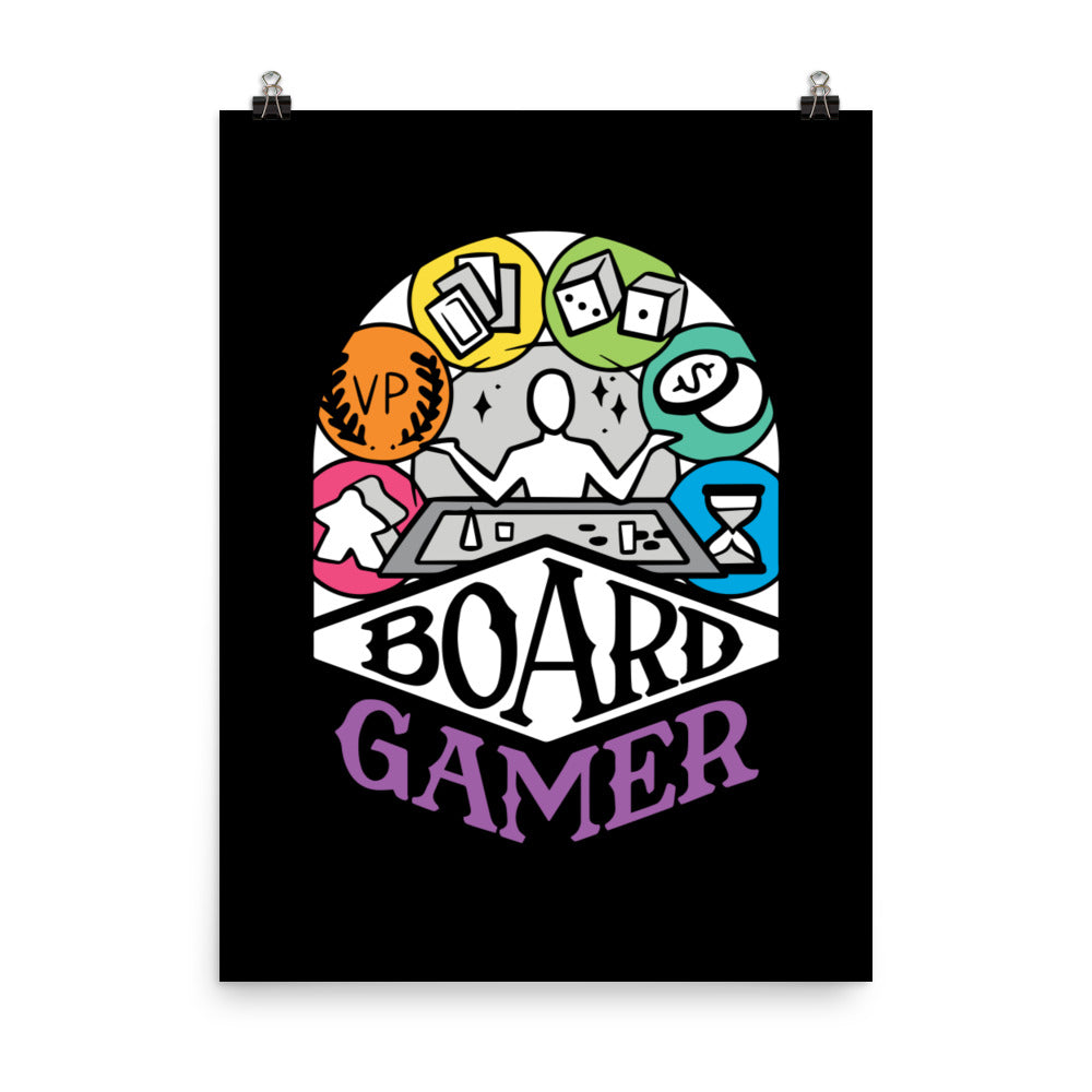 Board Gamer Poster