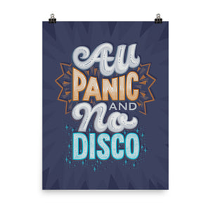 All Panic No Disco Poster