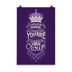 Remember Whose Daughter You Are Poster