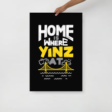 Load image into Gallery viewer, Home is Where Yinz At Poster