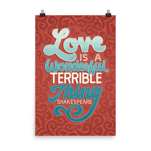 Love is a Wonderful, Terrible Thing Poster