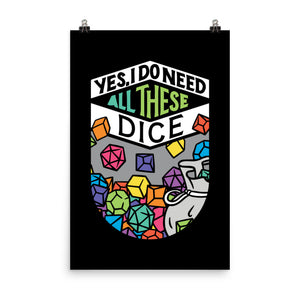 All These Dice Poster