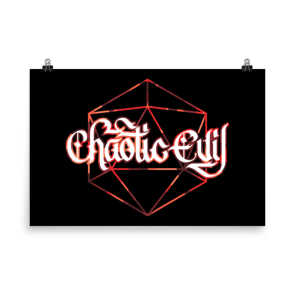 Chaotic Evil Poster