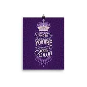 Remember Whose Daughter You Are Poster