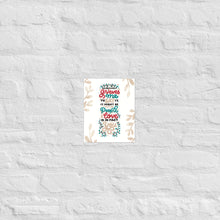 Load image into Gallery viewer, Friendship Love Actually Christmas Poster