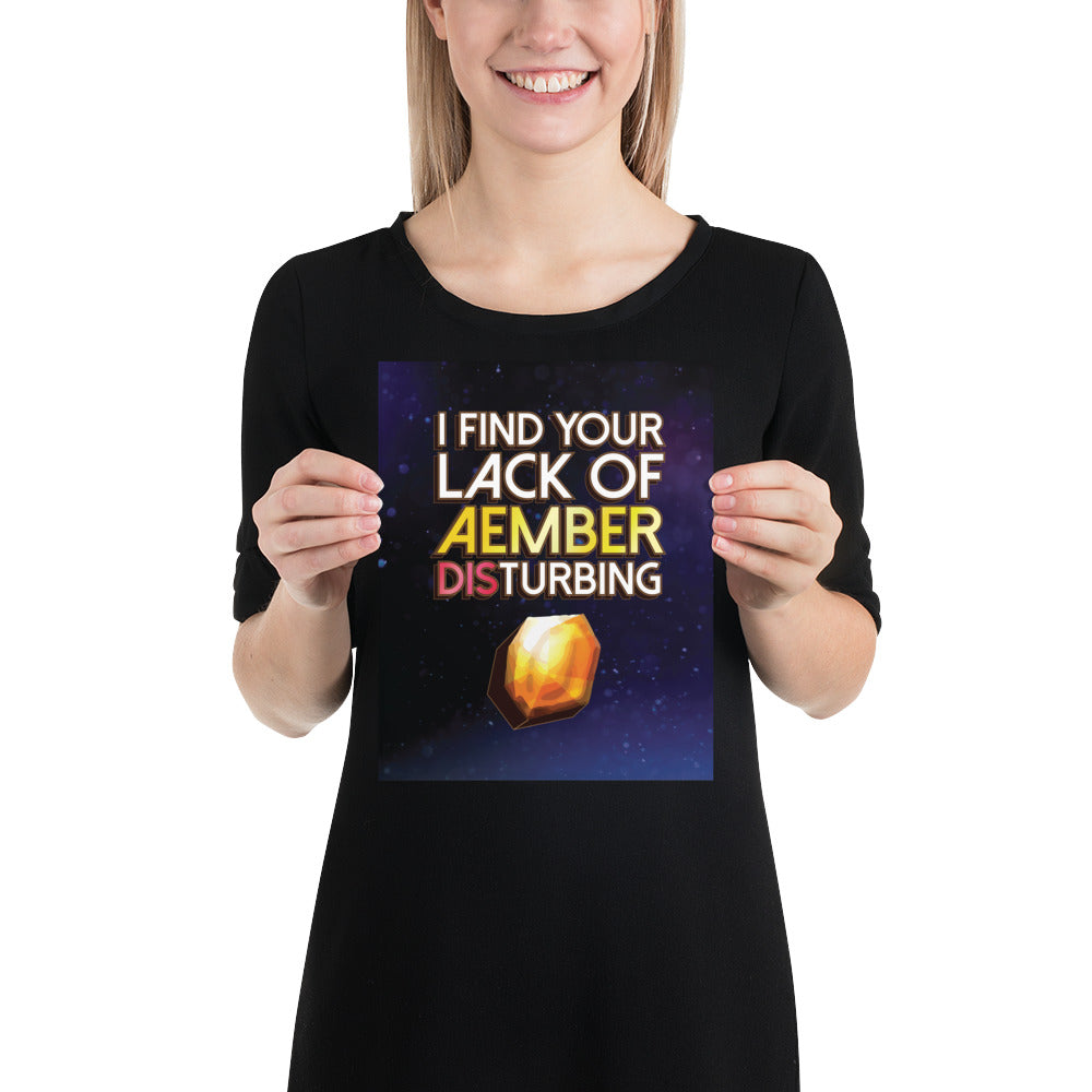 Lack of Aember Poster