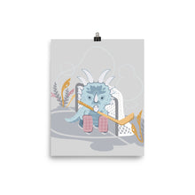 Load image into Gallery viewer, Sweet Hockey Dino Poster