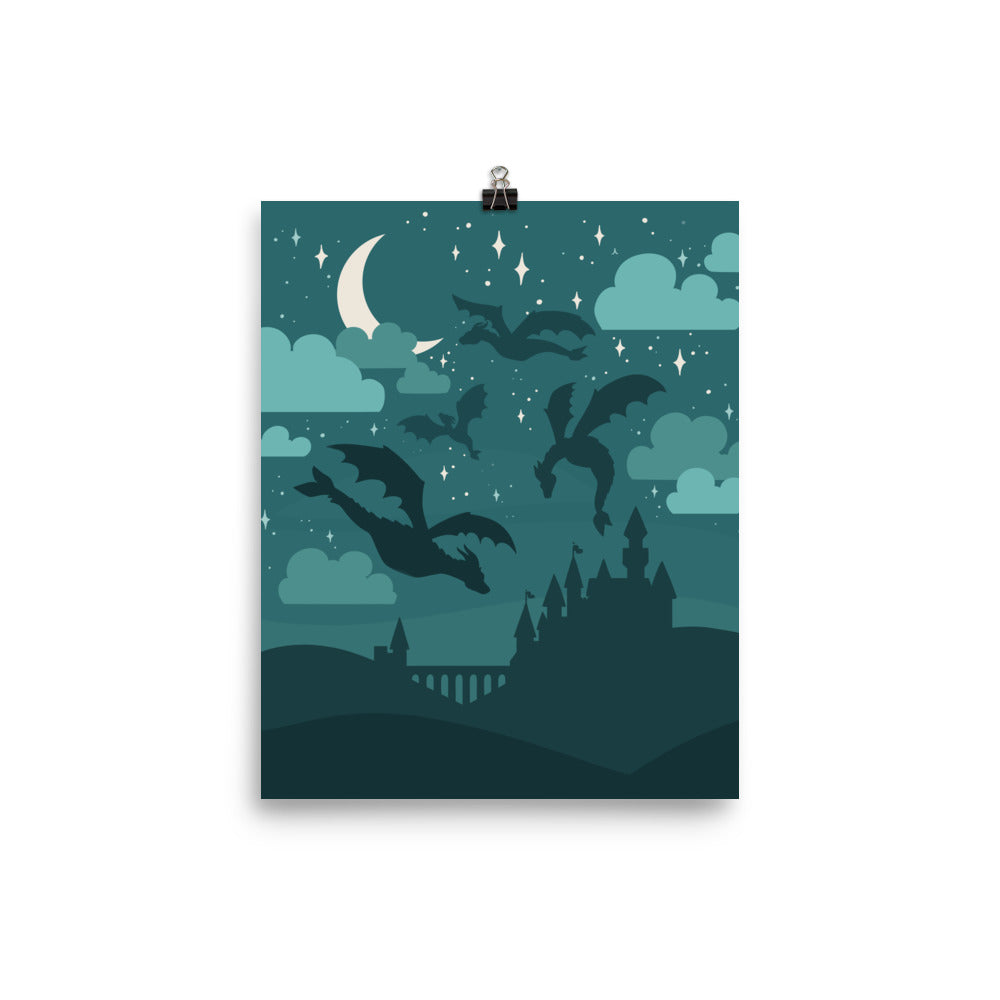 Night Dragon Poster